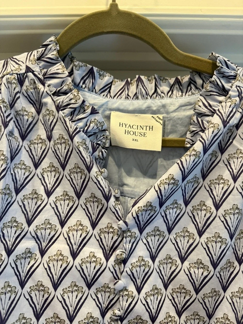 Tuckernuck Hyacinth house dress. Size XXL. NWT. - Picture 2 of 3